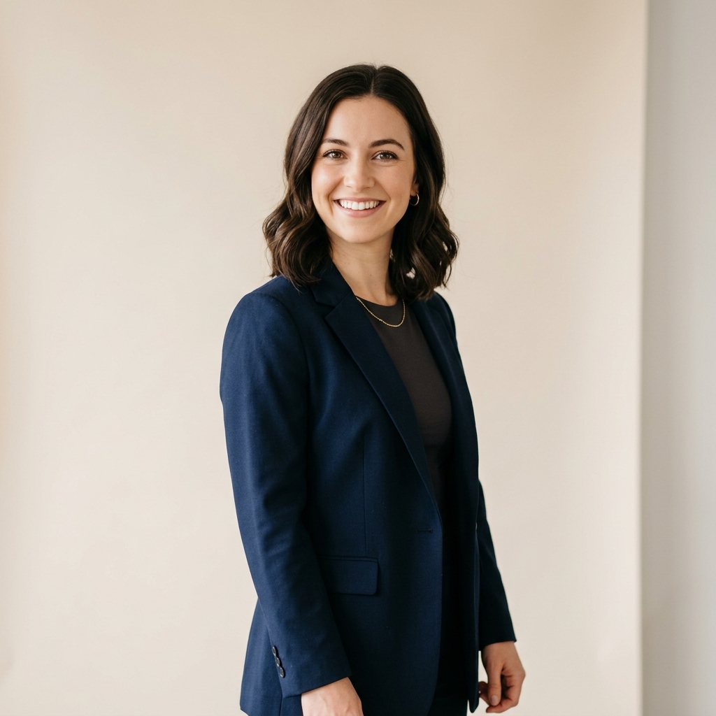 Smiling business woman